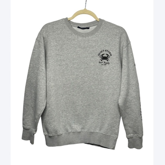 🌊 Quiet Storm Surf Shop Crewneck Sweatshirt – Youth XS - Picture 1 of 5